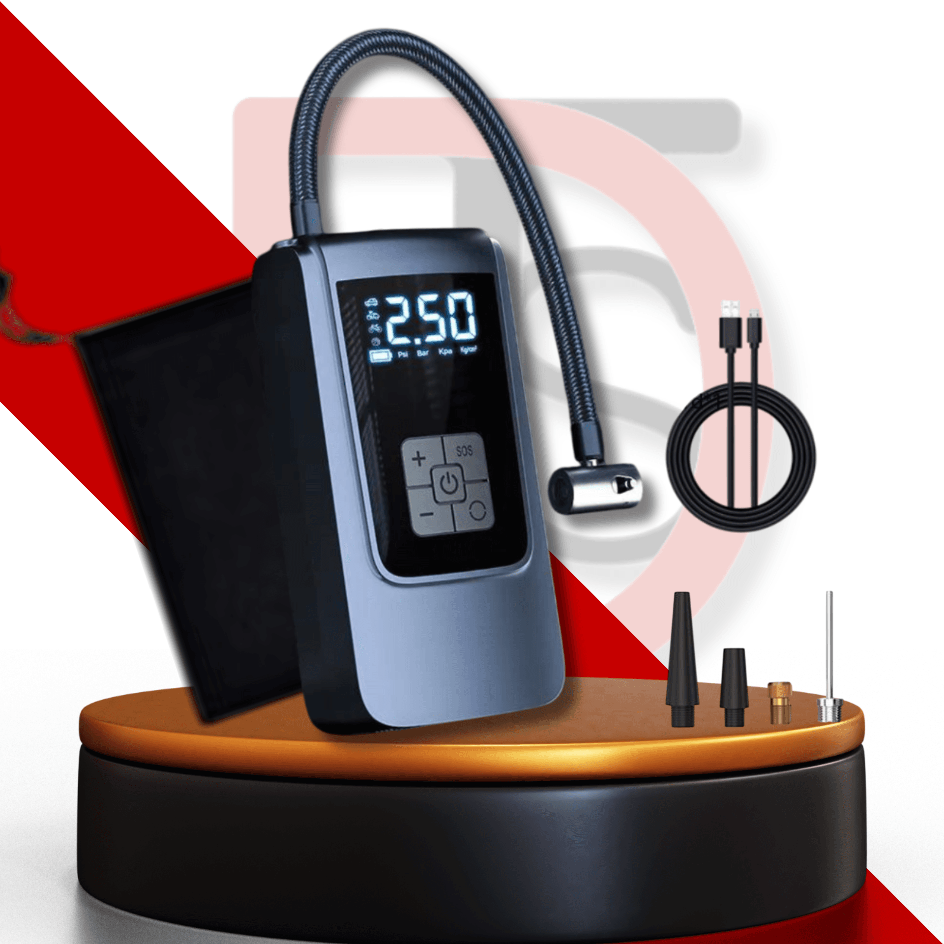 Gonfleur pneus voiture