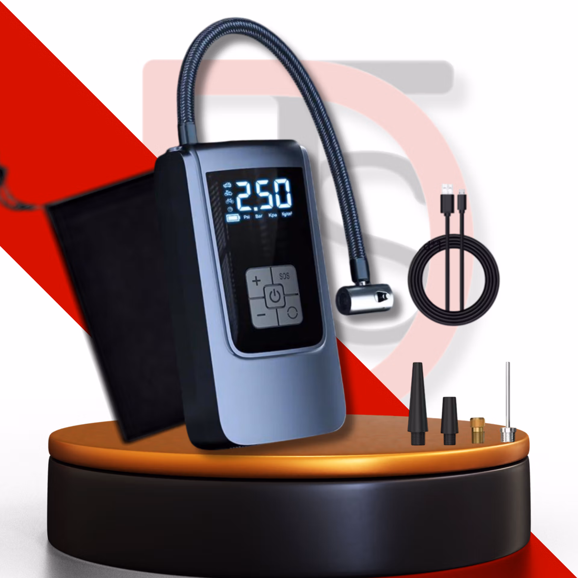 Gonfleur pneus voiture