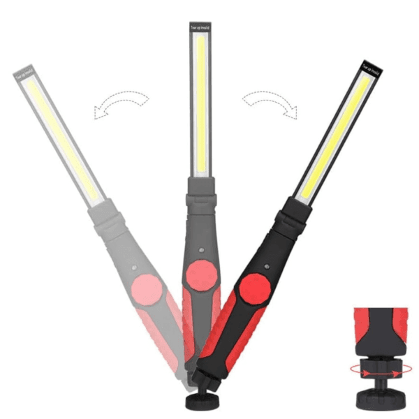 Lampe Led Rechargeable Aimantée Rechargeable InnovaGoods Lamal - 2 En 1, 3 Intensités, USB - Pour Maison Et Atelier Lampe LED Magnétique Lampe Led Rechargeable Aimantée Rechargeable InnovaGoods Lamal - 2 En 1, 3 Intensités, USB - Pour Maison Et Atelier Lampe LED Magnétique