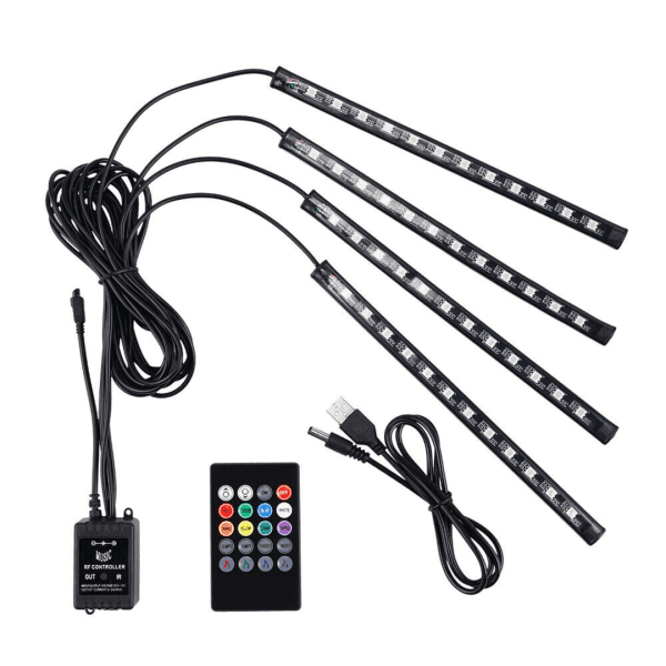 Led intérieur voiture 36 leds avec activation sonore