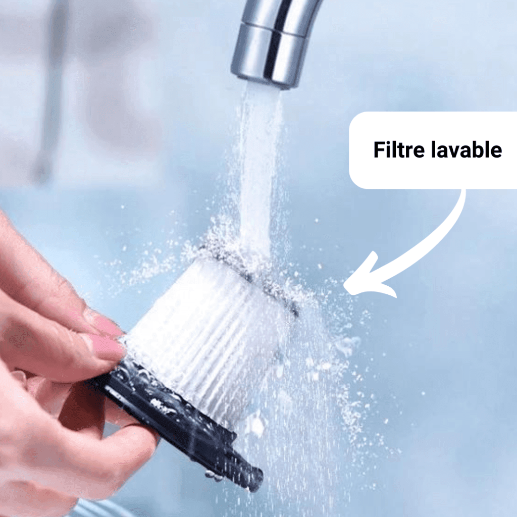 aspirateur de voiture avec filtre lavable