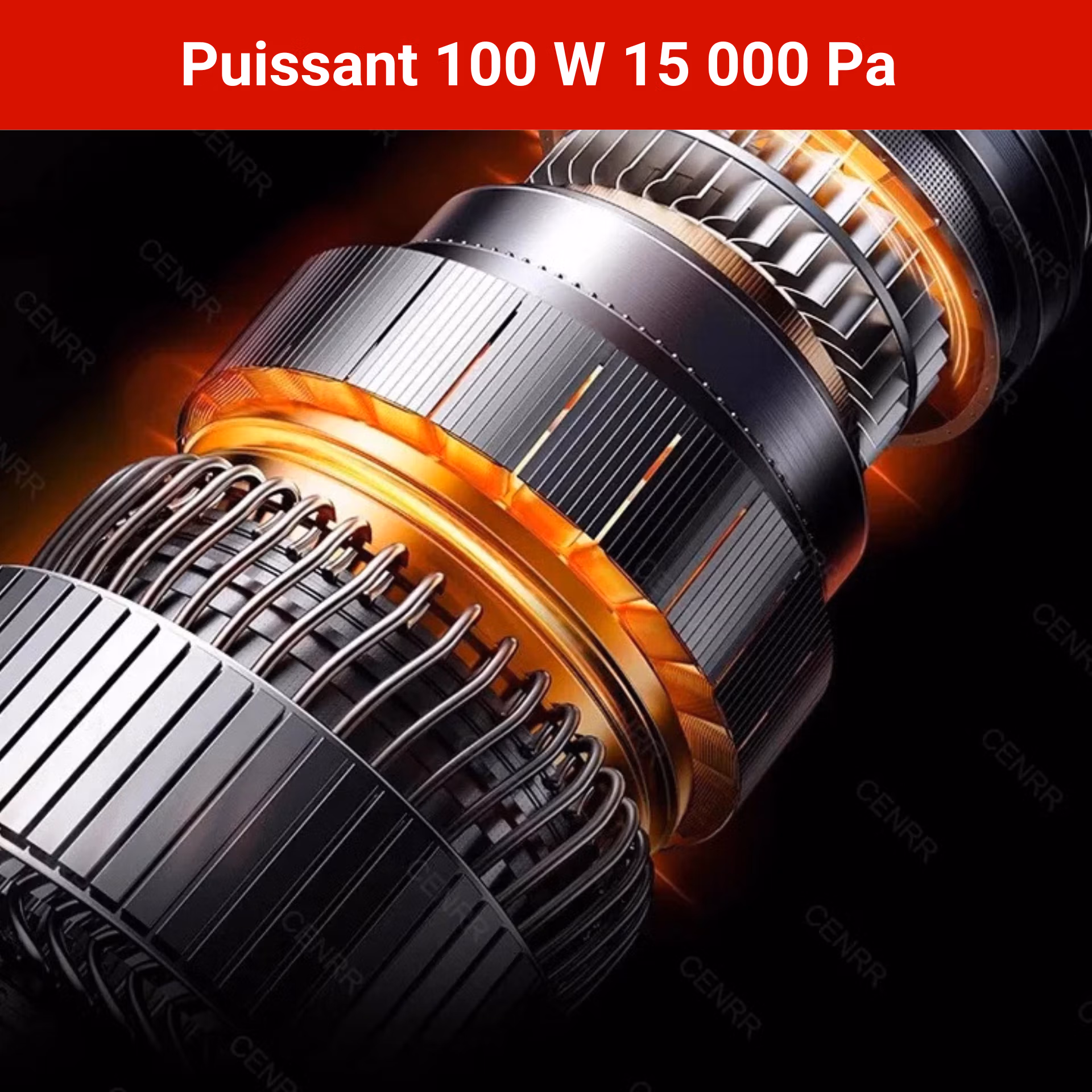 aspirateur voiture sans fil puissant