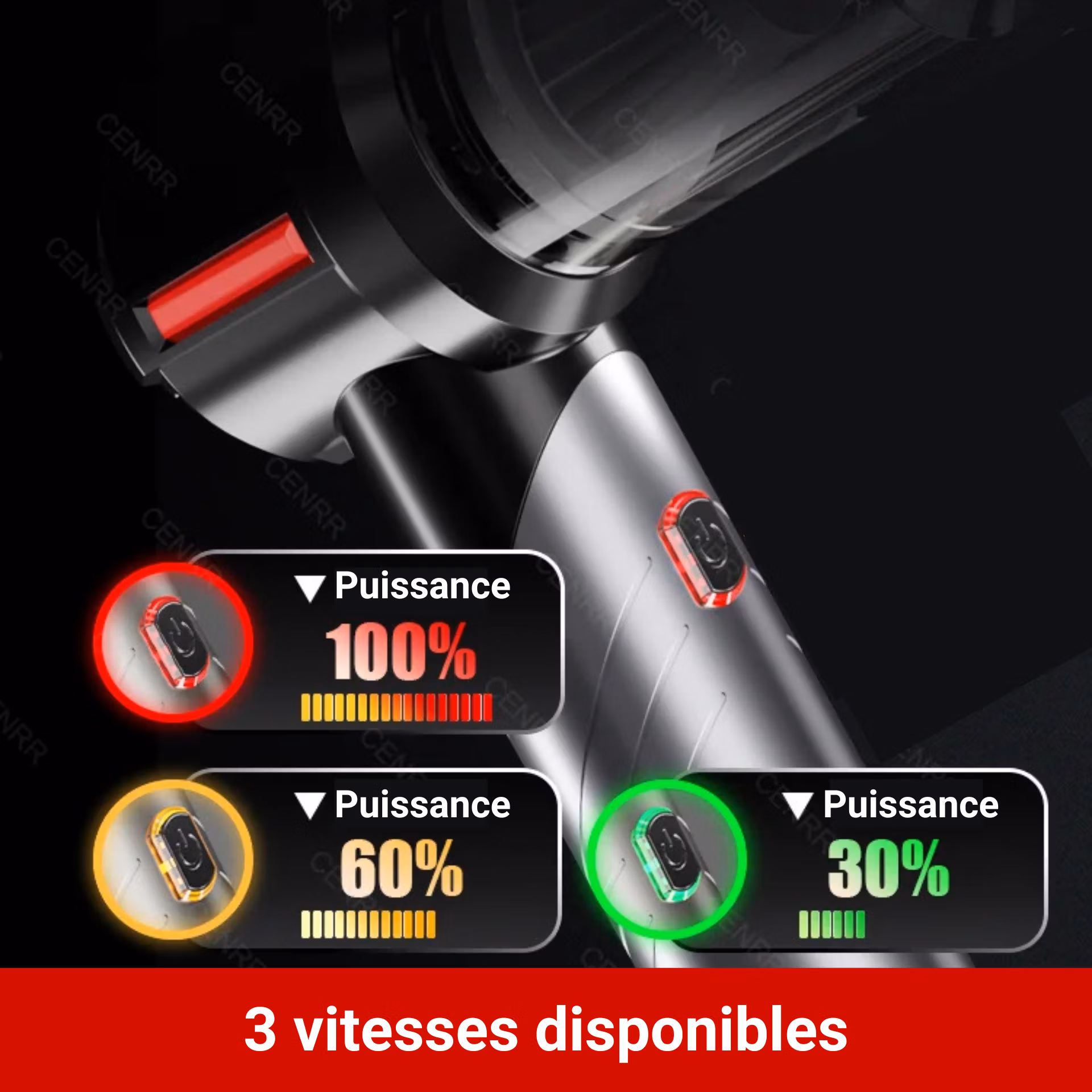 aspirateur voiture puissant