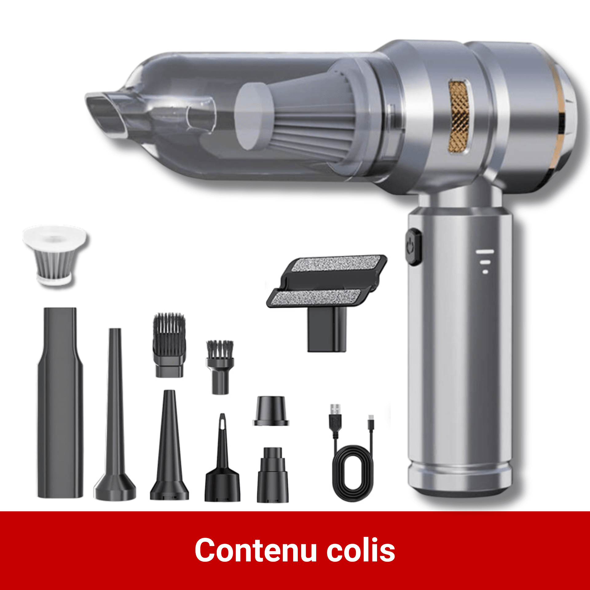 aspirateur sans fil pour voiture