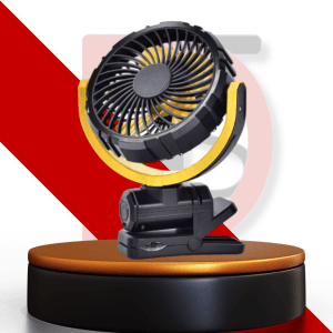 Ventilateur Voiture Sans Fil Rechargeable 2000 mAh – Batterie Longue Durée & 3 Vitesses – Fraîcheur Nomade Portative Haute Puissance