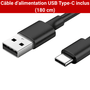 Ventilateur Voiture Appui-Tête Puissant – 3 Vitesses Réglables & Rotation 360° – Fraîcheur Passagers Arrière & Enfants USB