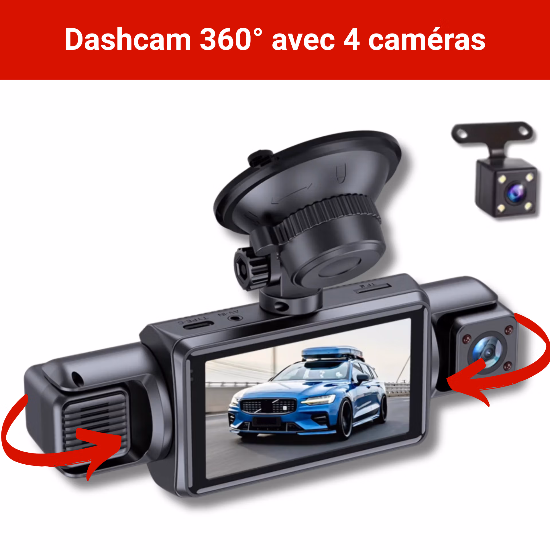 camera voiture 360