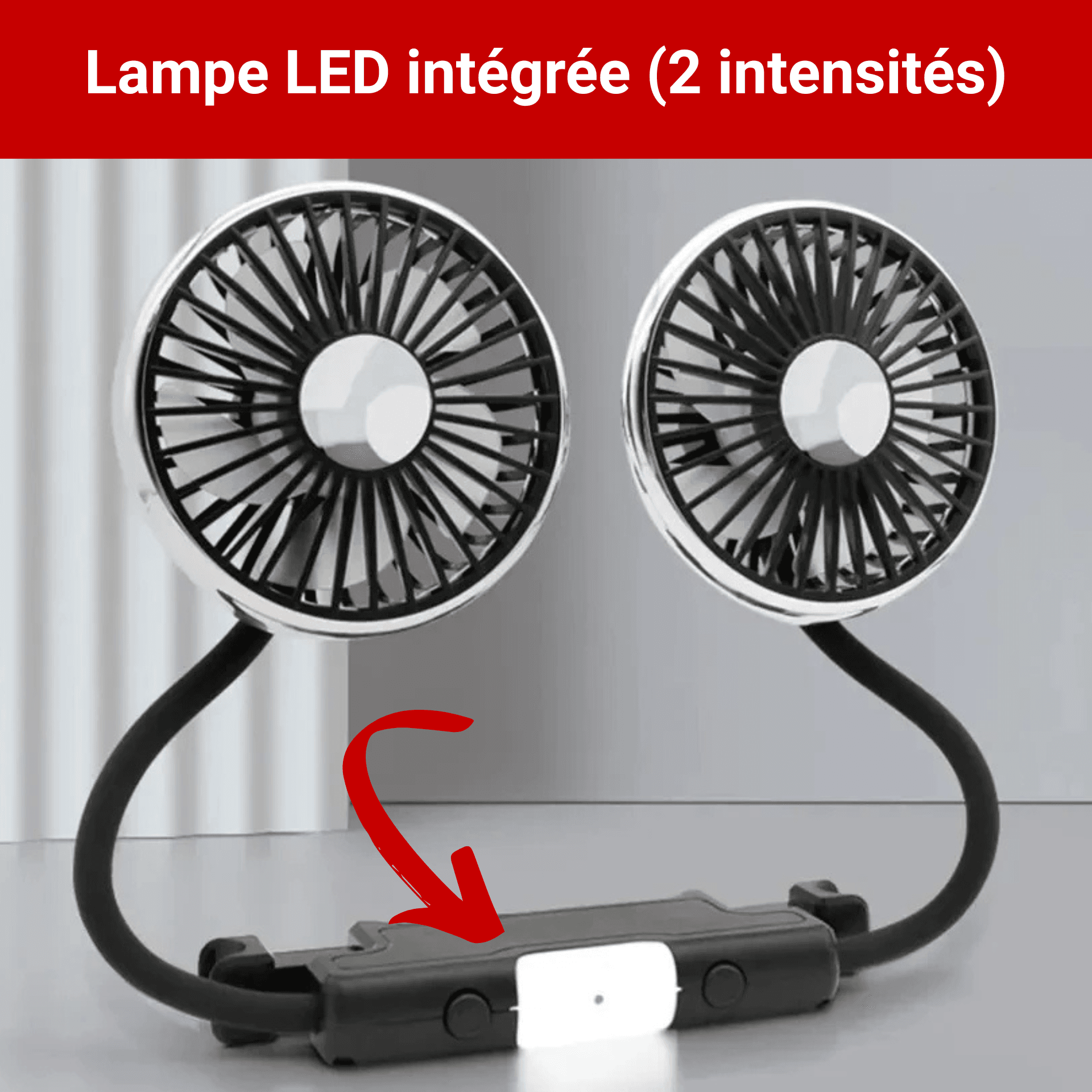 ventilateur 12 volts silencieux