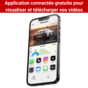 Dashcam Voiture 360° Full HD – Caméra de Bord Panoramique & Vision Habitacle – Surveillance Stationnement & Vision Nuit HD