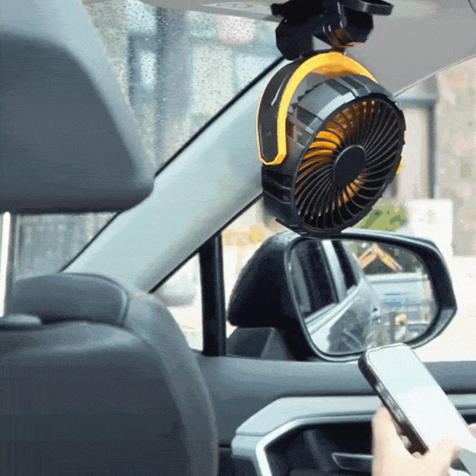 ventilateur voiture sans fil