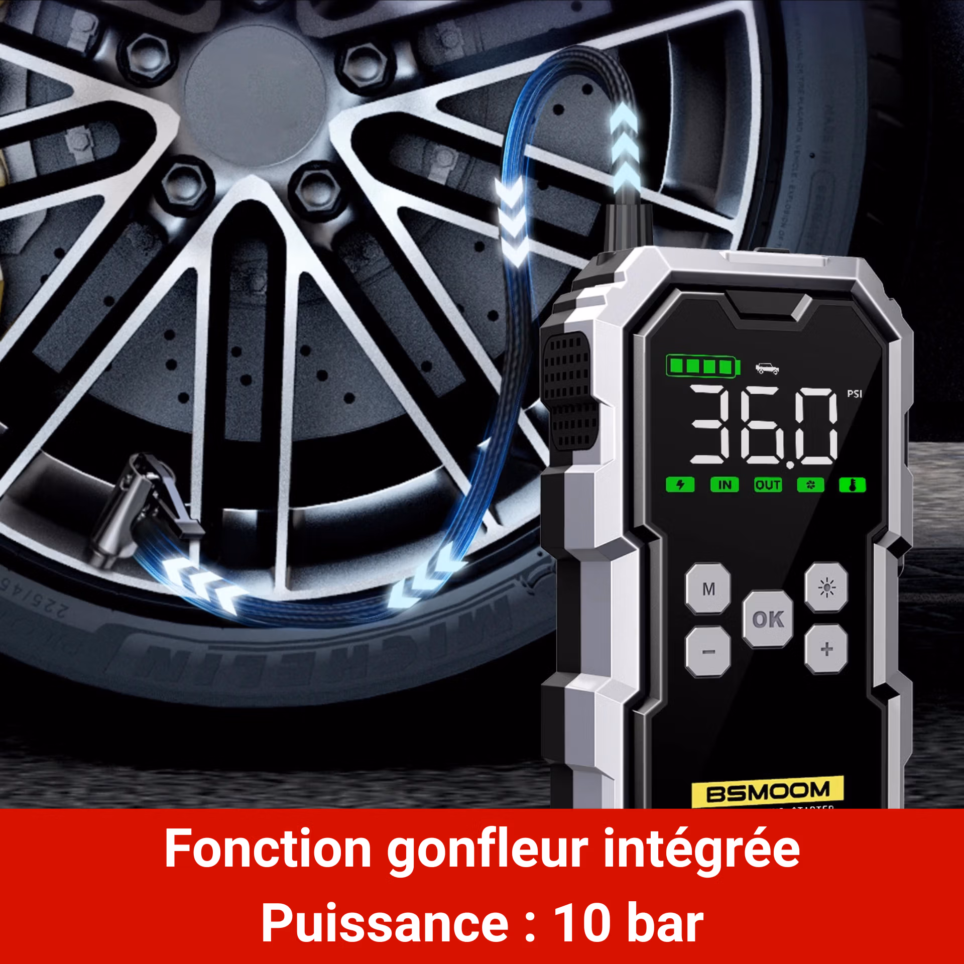 booster pour voiture