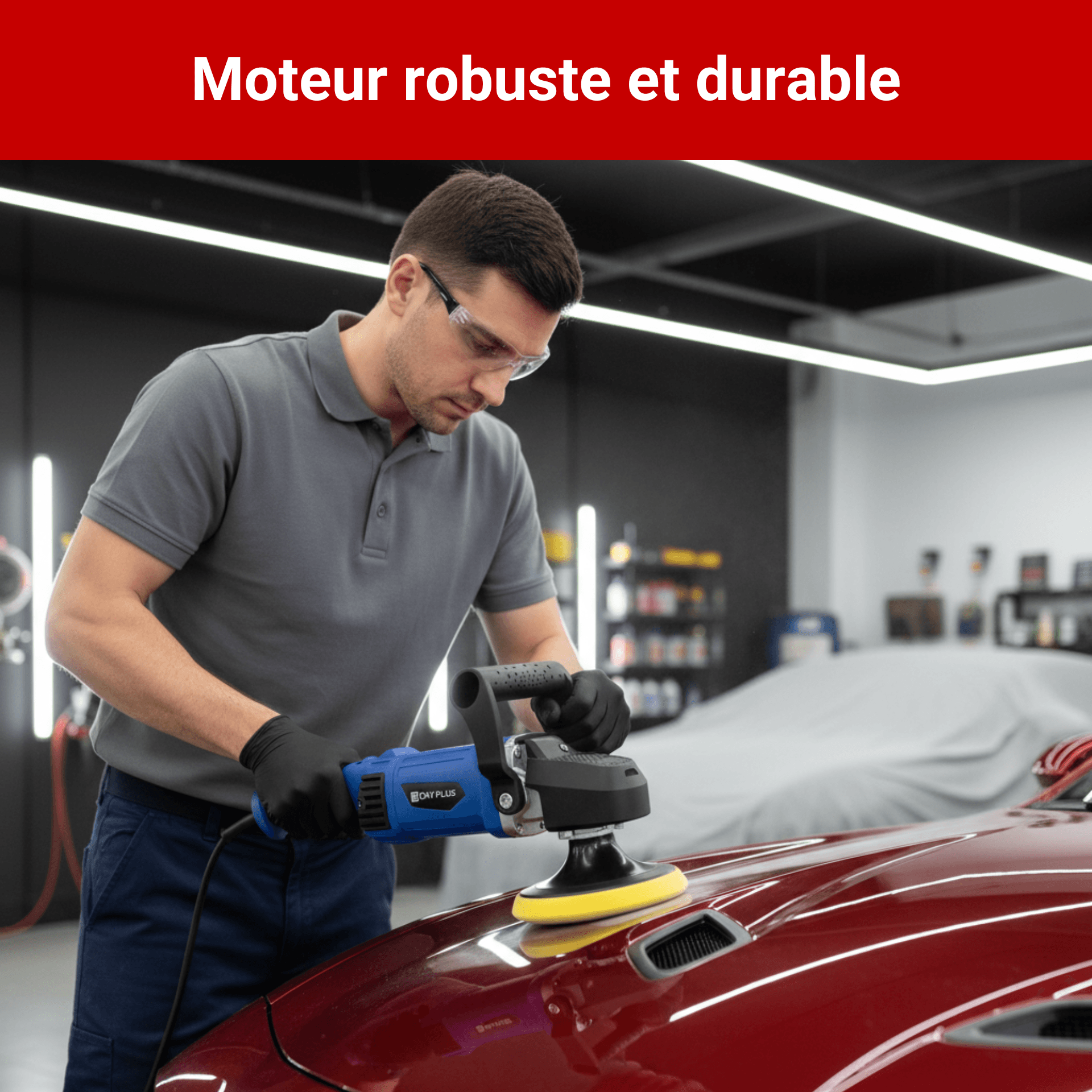 lustreuse professionnelle voiture