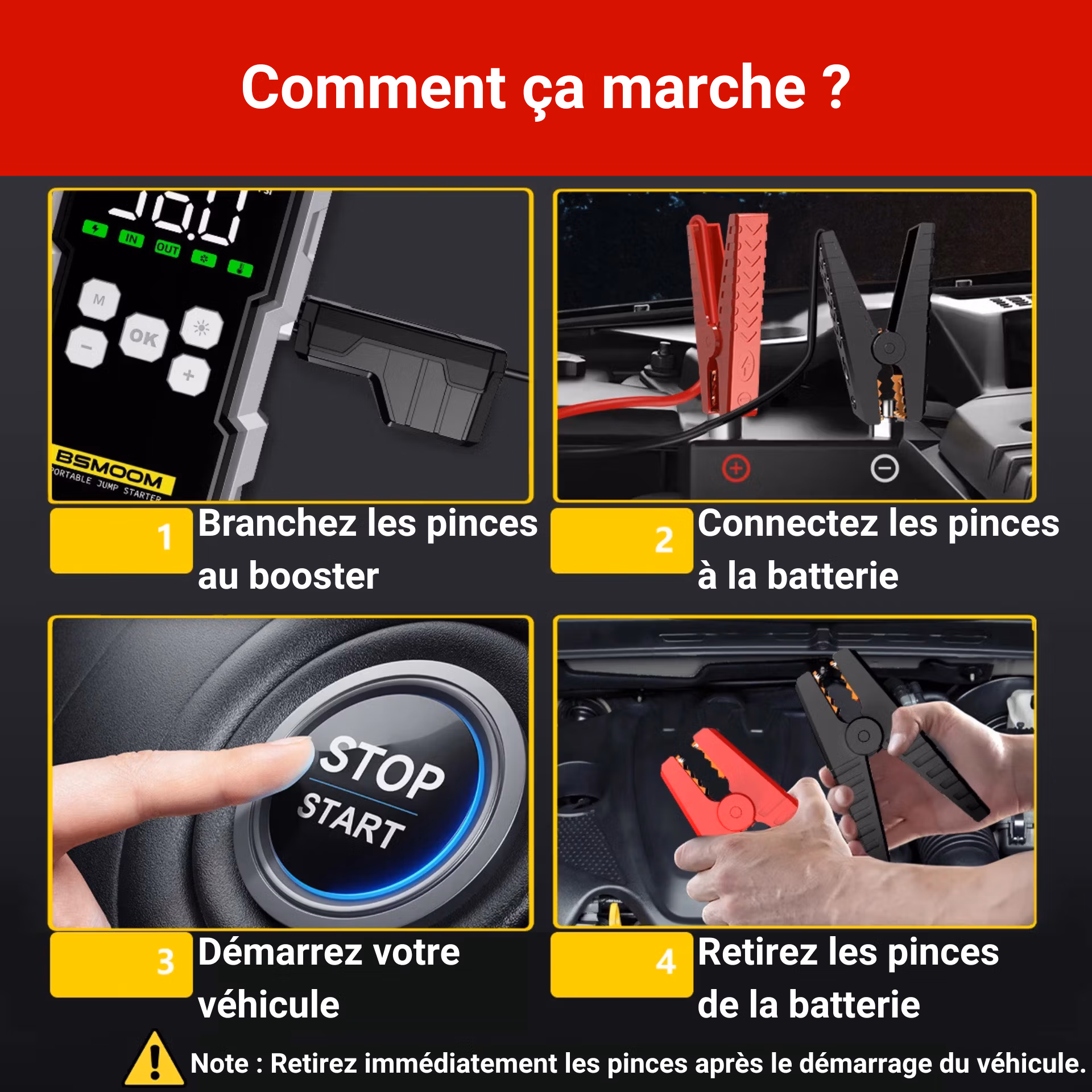 mini booster batterie