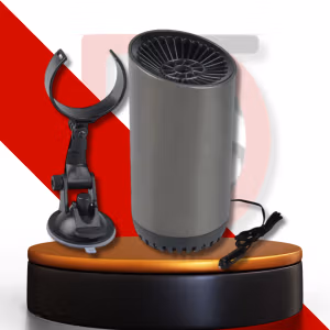 Chauffage Voiture 12V 150W à Ventouse – Dégivreur Pare-Brise Rapide – Fixation Vitre Amovible & Puissance Chaleur Immédiate