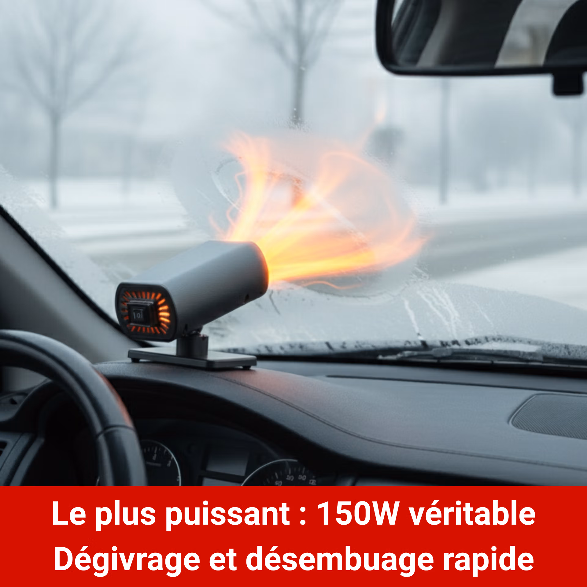 chauffage voiture 12V 150W