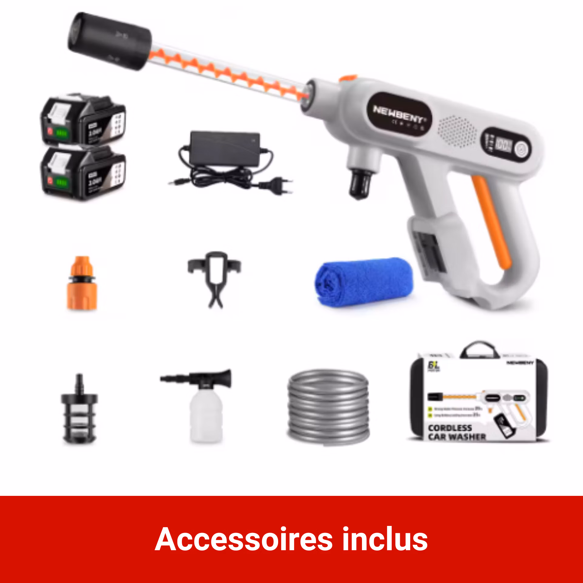 meilleur nettoyeur haute pression sans fil