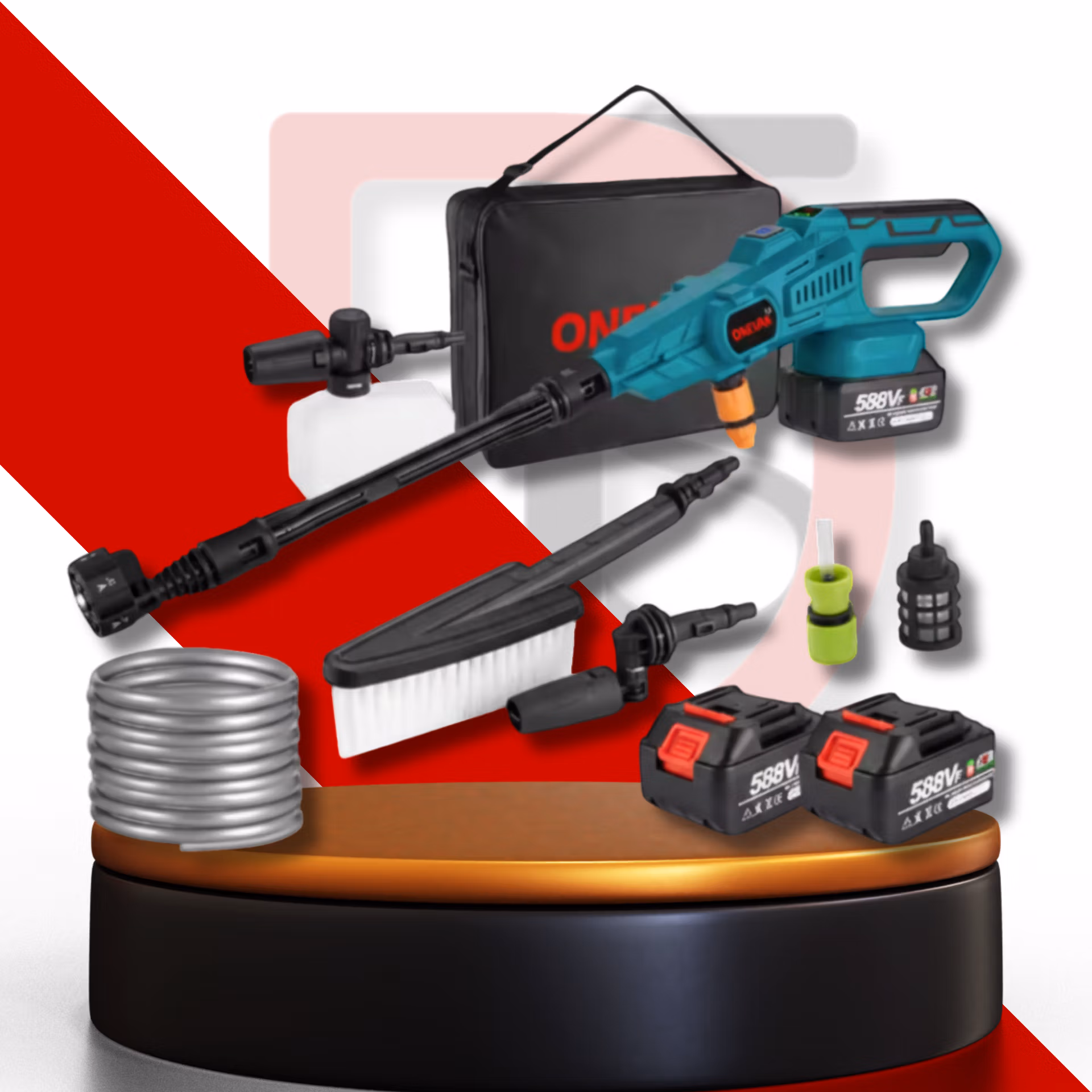 nettoyeur haute pression sans fil x2 batteries