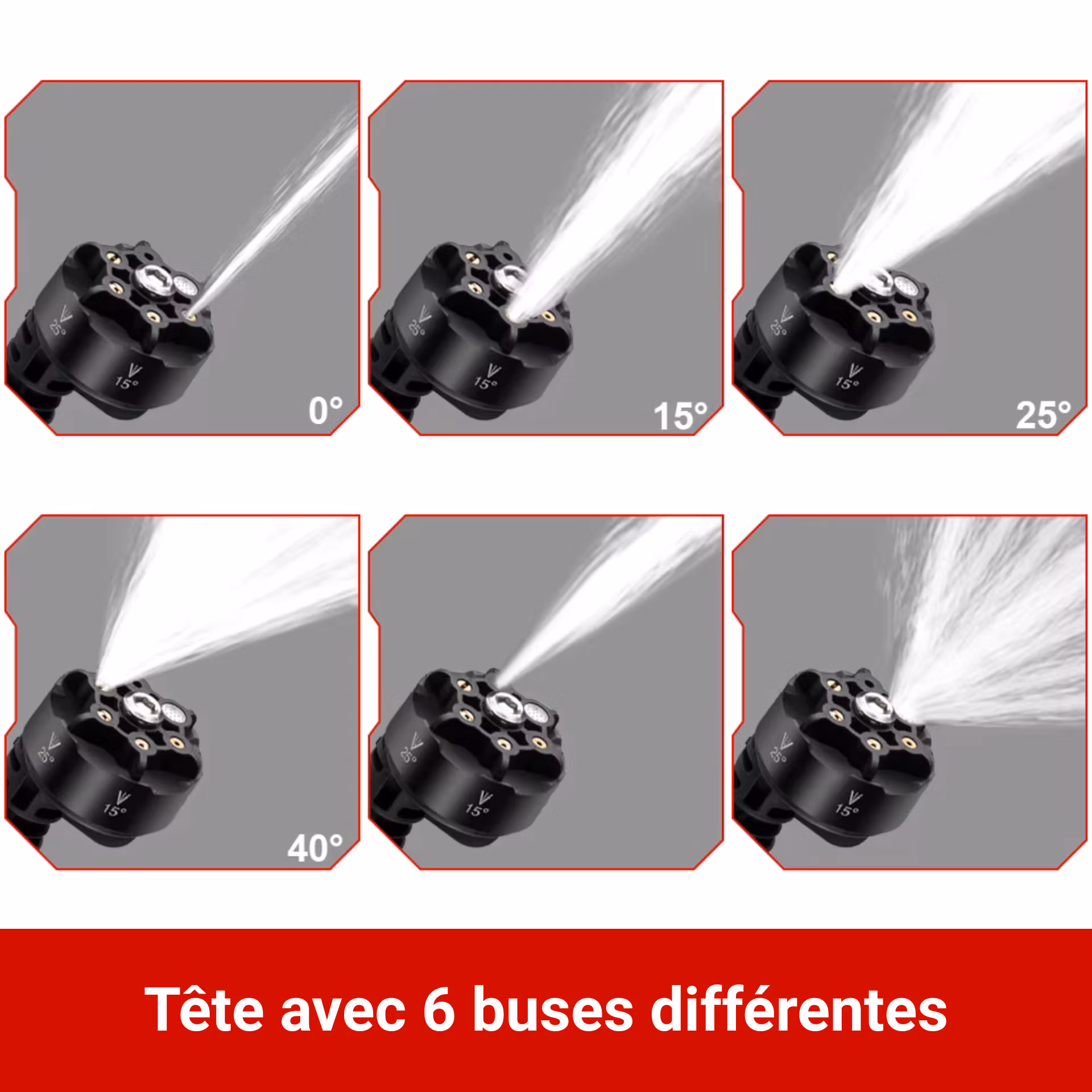 pistolet haute pression sans fil