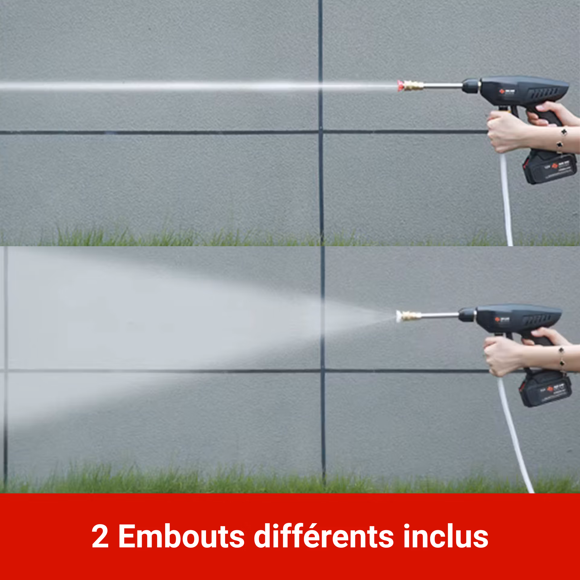 pistolet haute pression sans fil