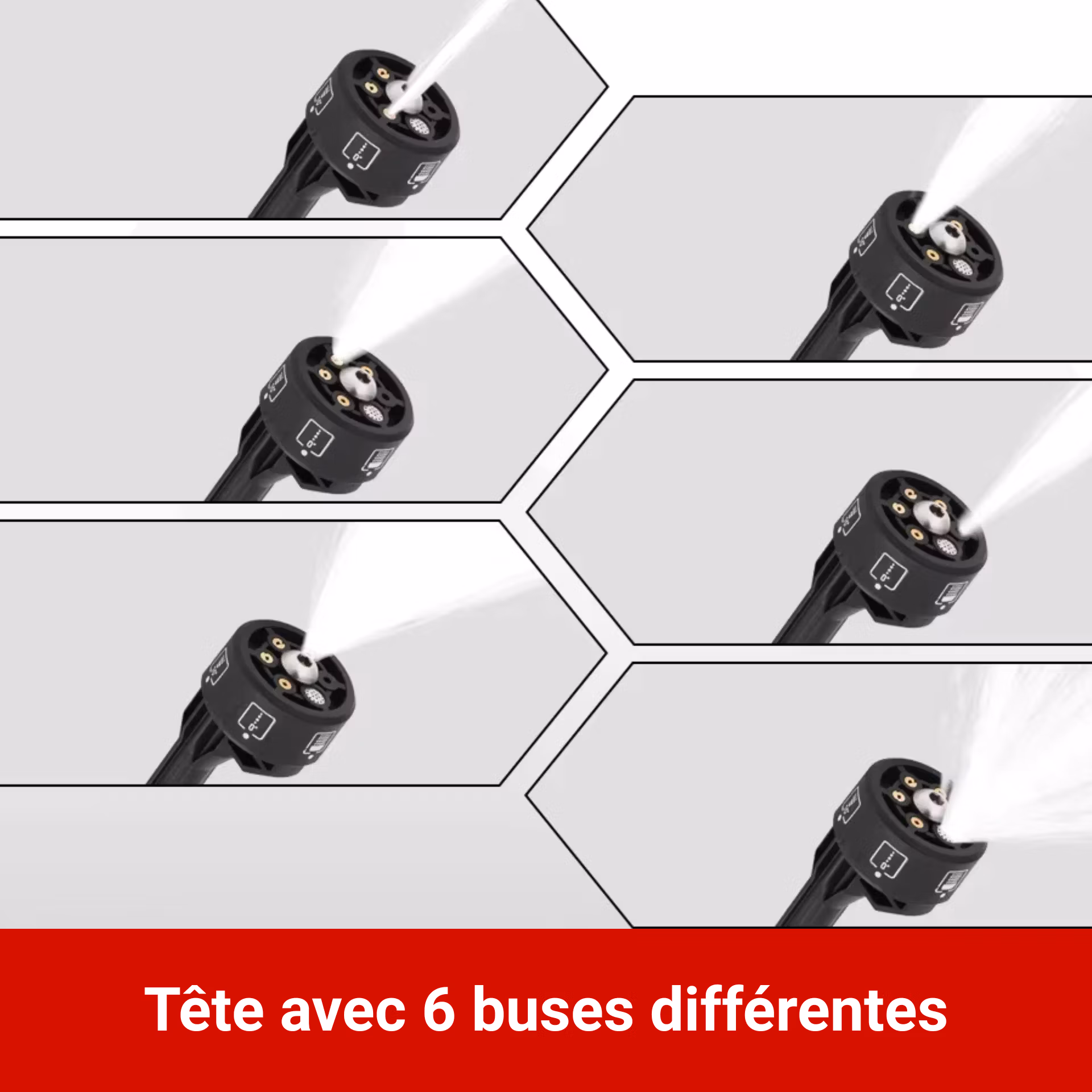 pistolet haute pression sans fil