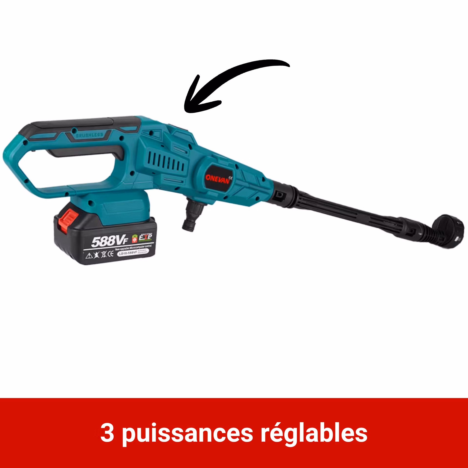 nettoyeur pression sans fil