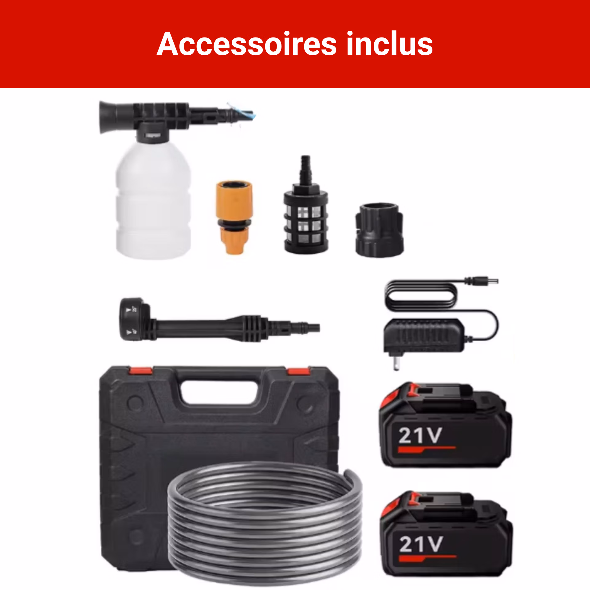 nettoyeur haute pression portable sans fil