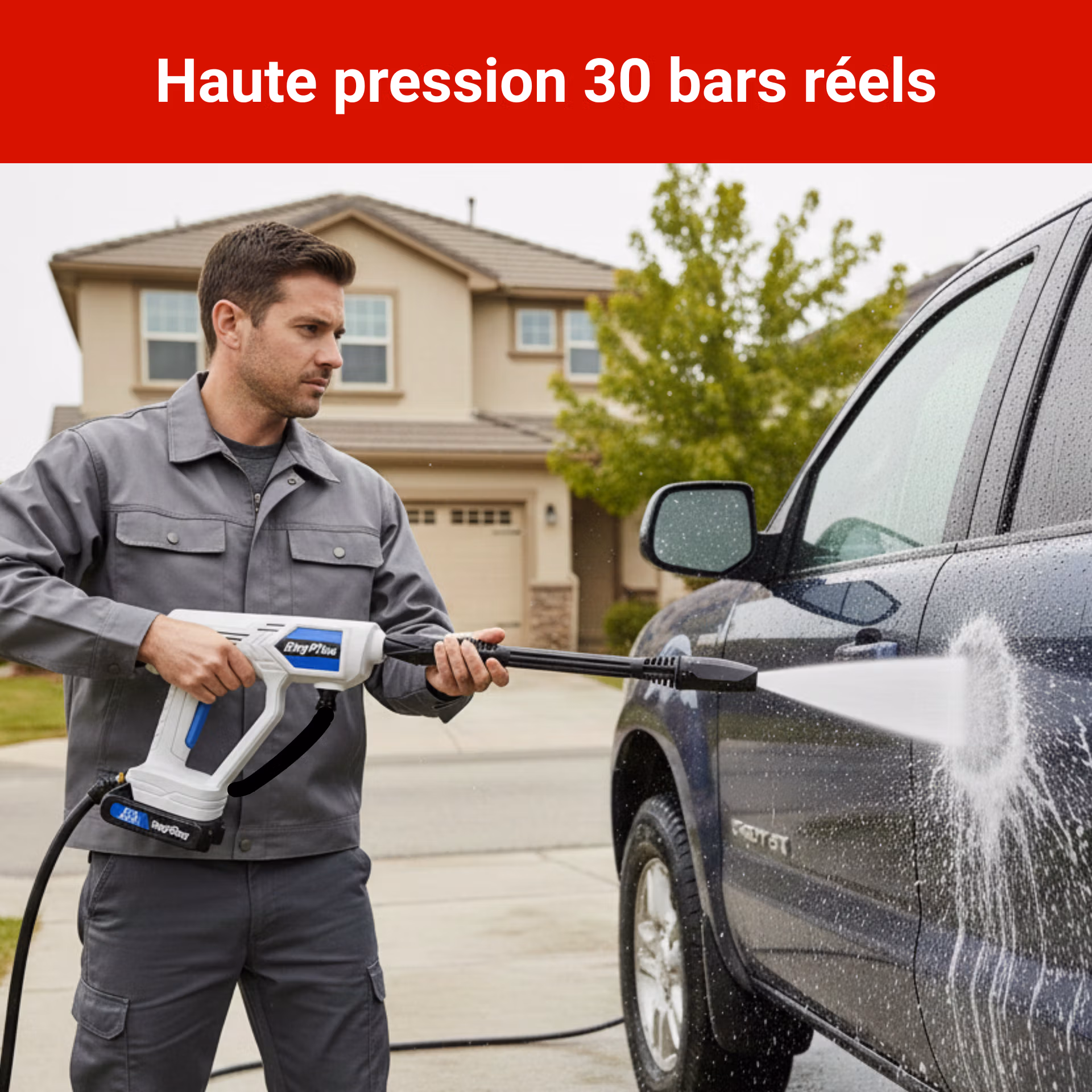 pistolet haute pression sans fil