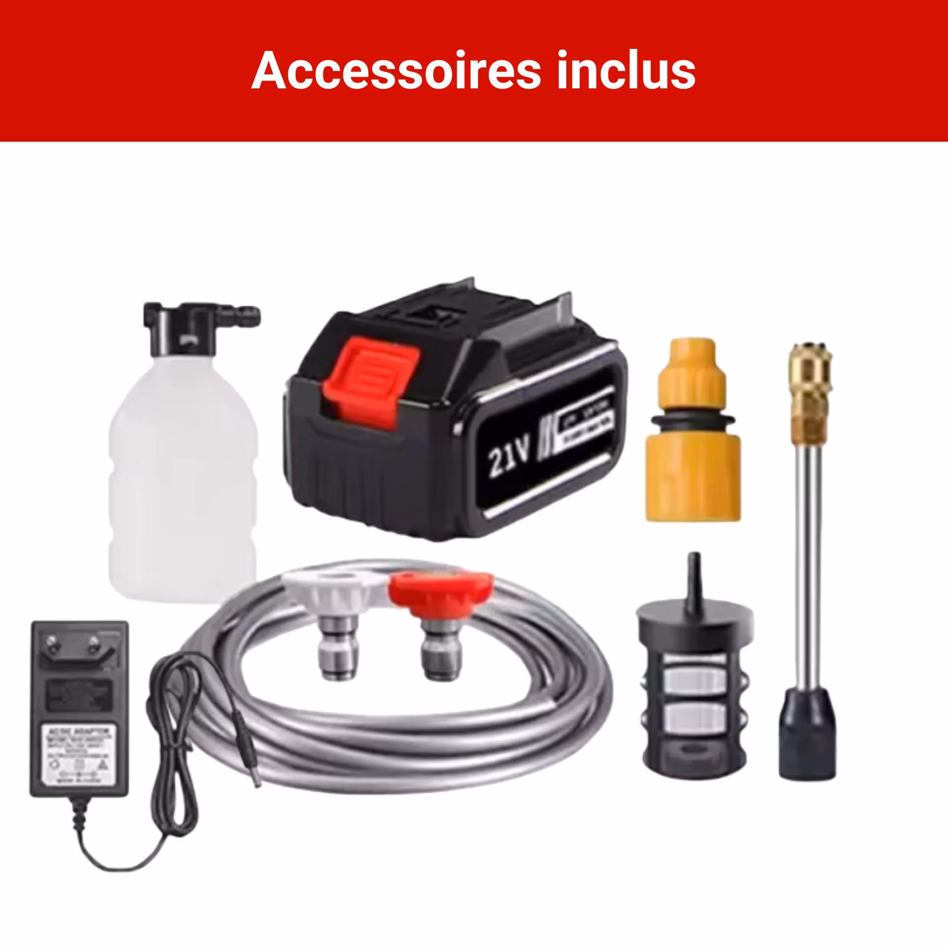 nettoyeur haute pression portable sans fil