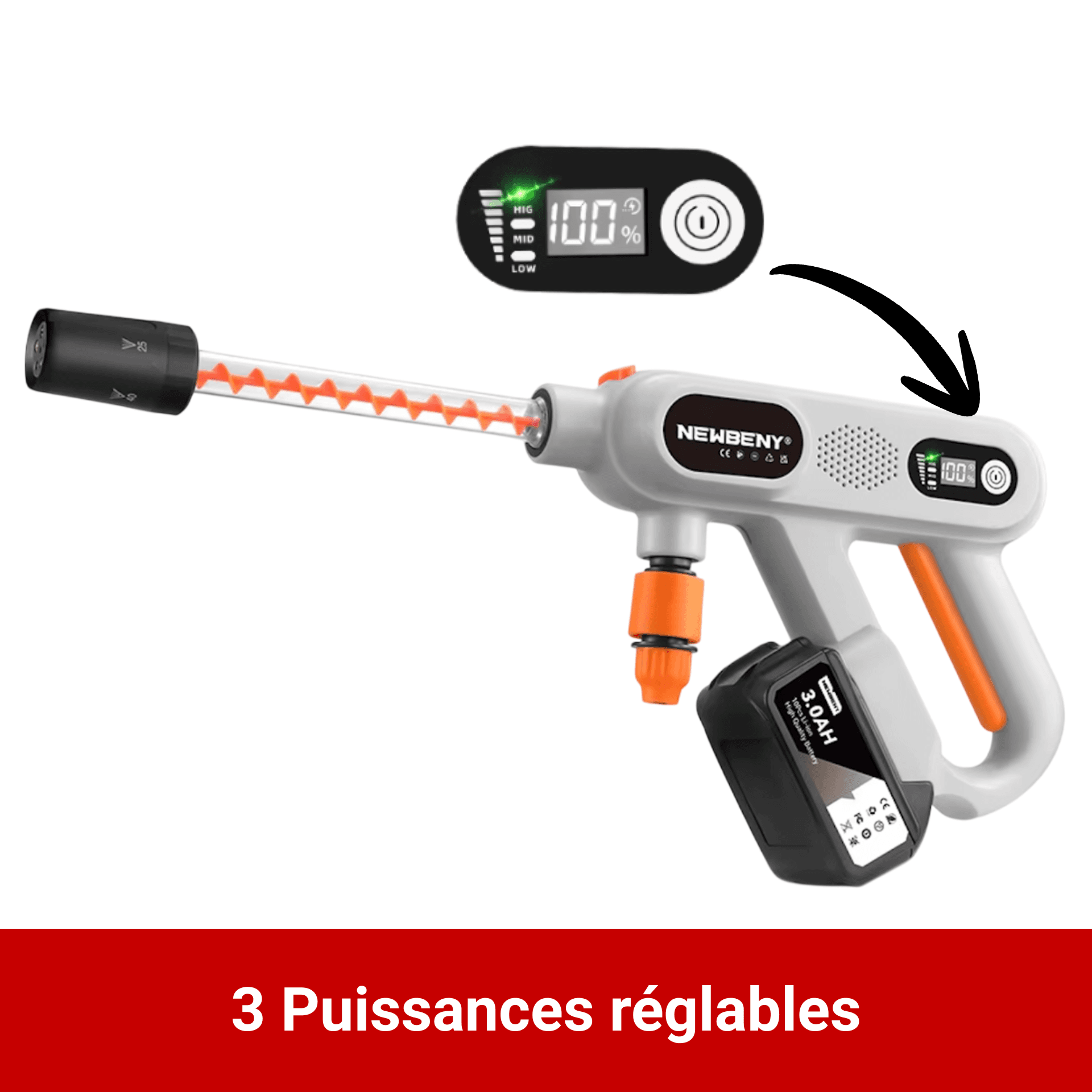 nettoyeur pression sans fil