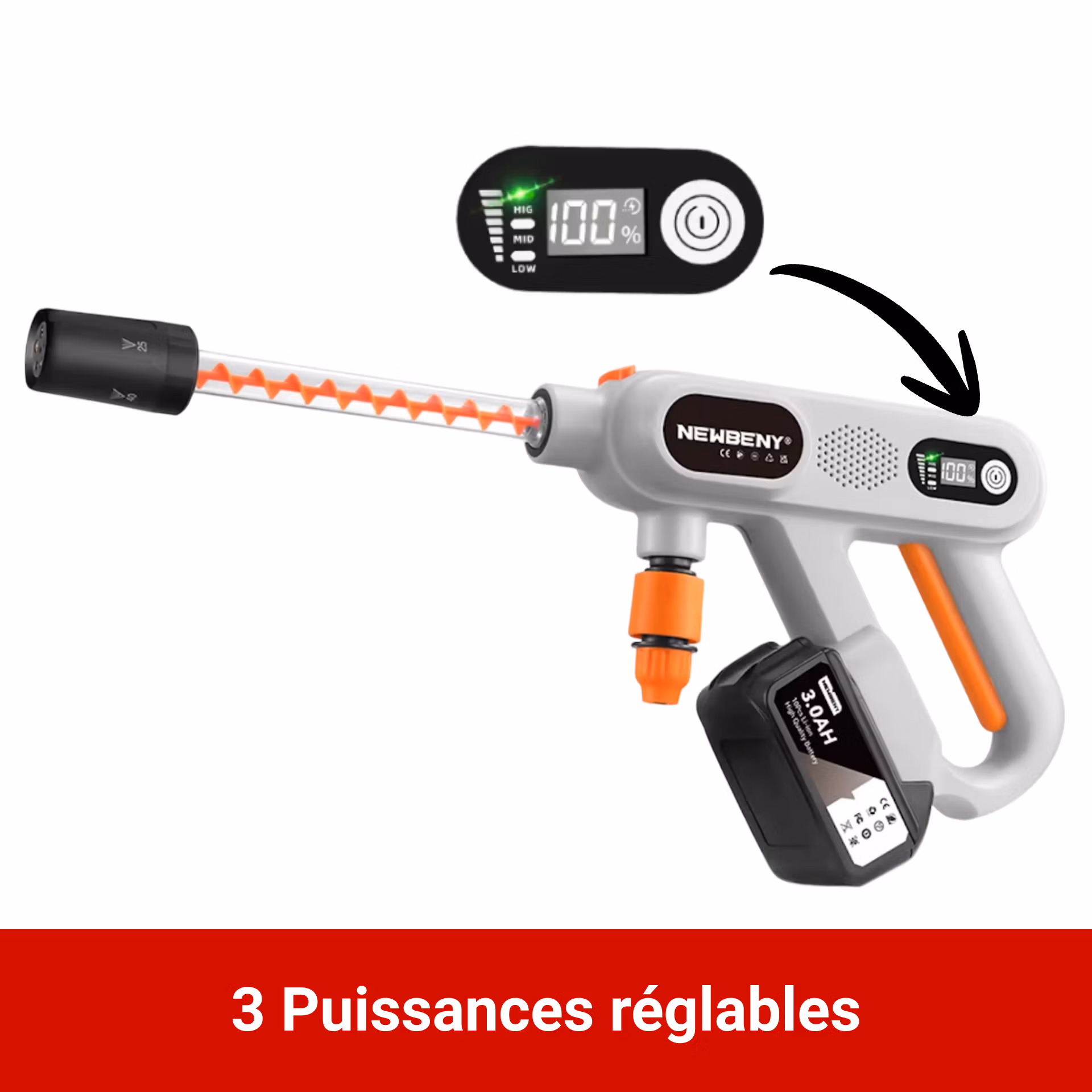 nettoyeur pression sans fil