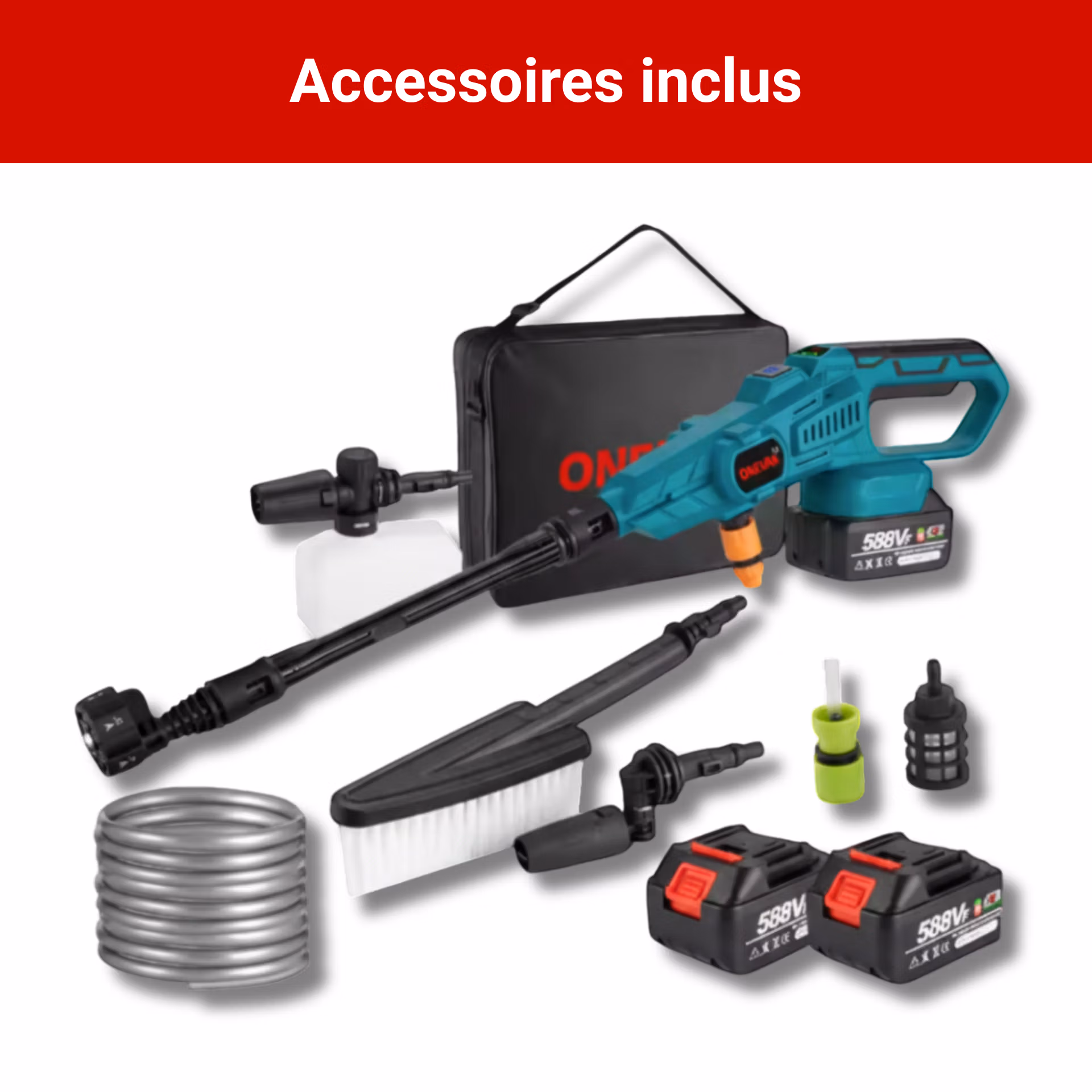 nettoyeur à pression sans fil