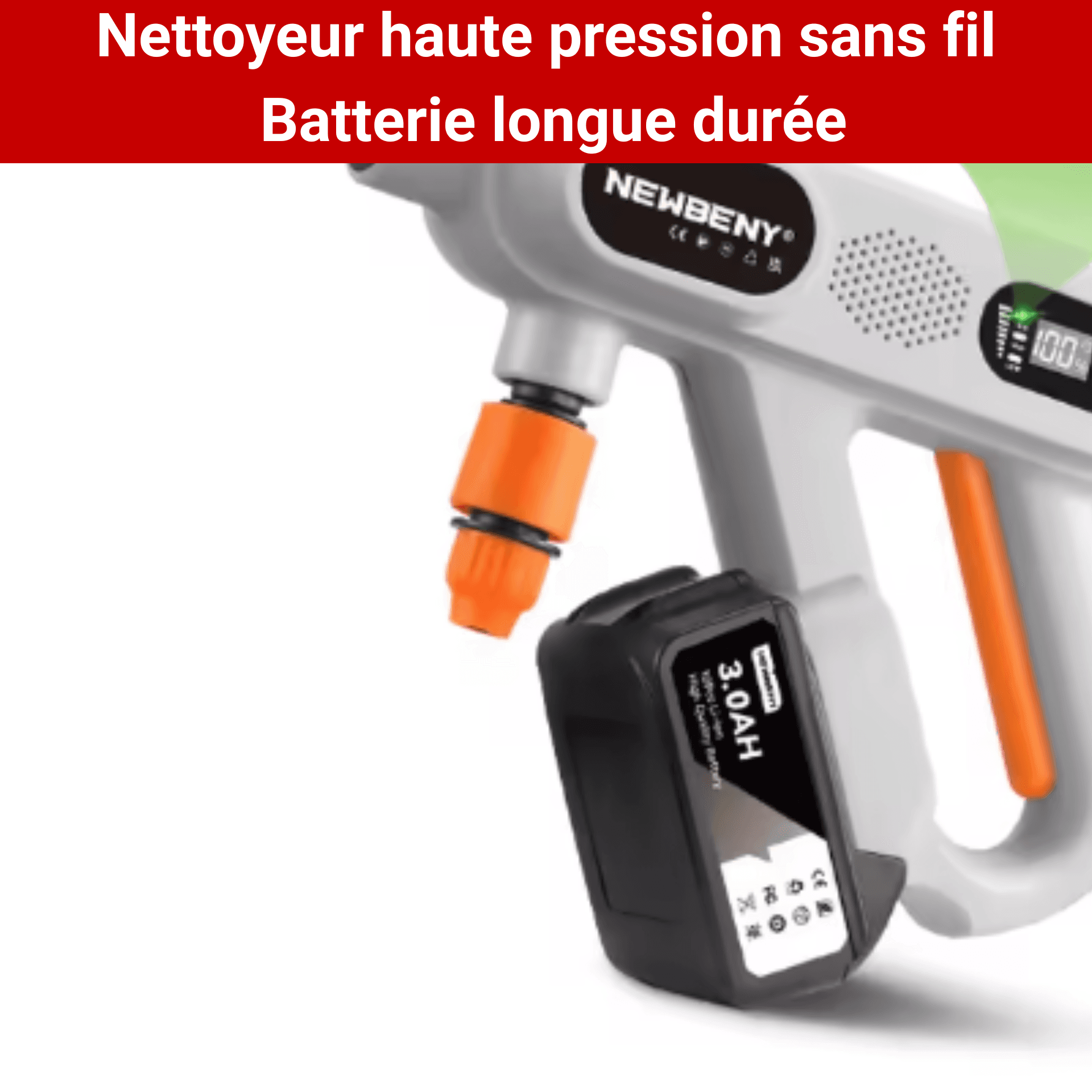 nettoyeur haute pression batterie