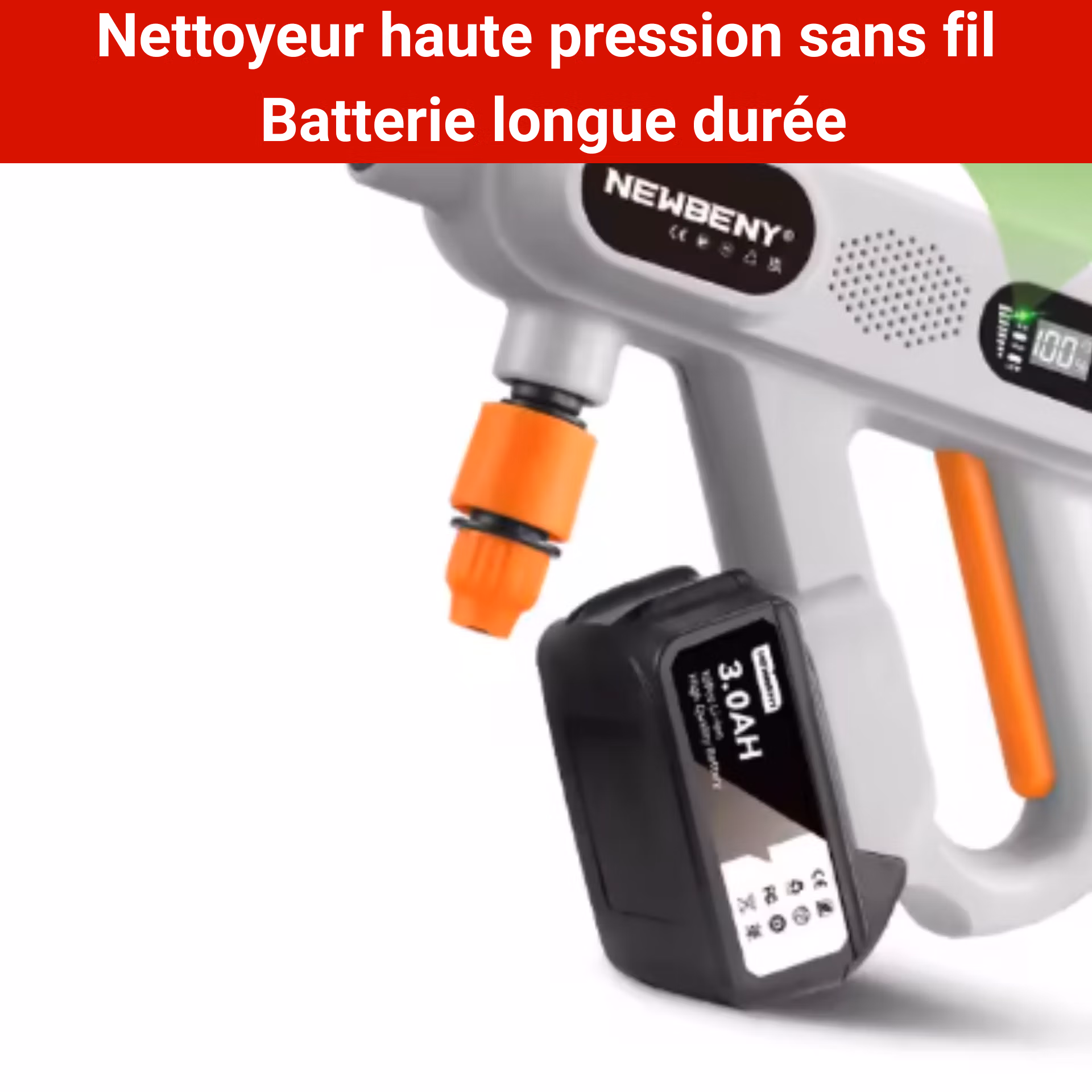 nettoyeur haute pression batterie