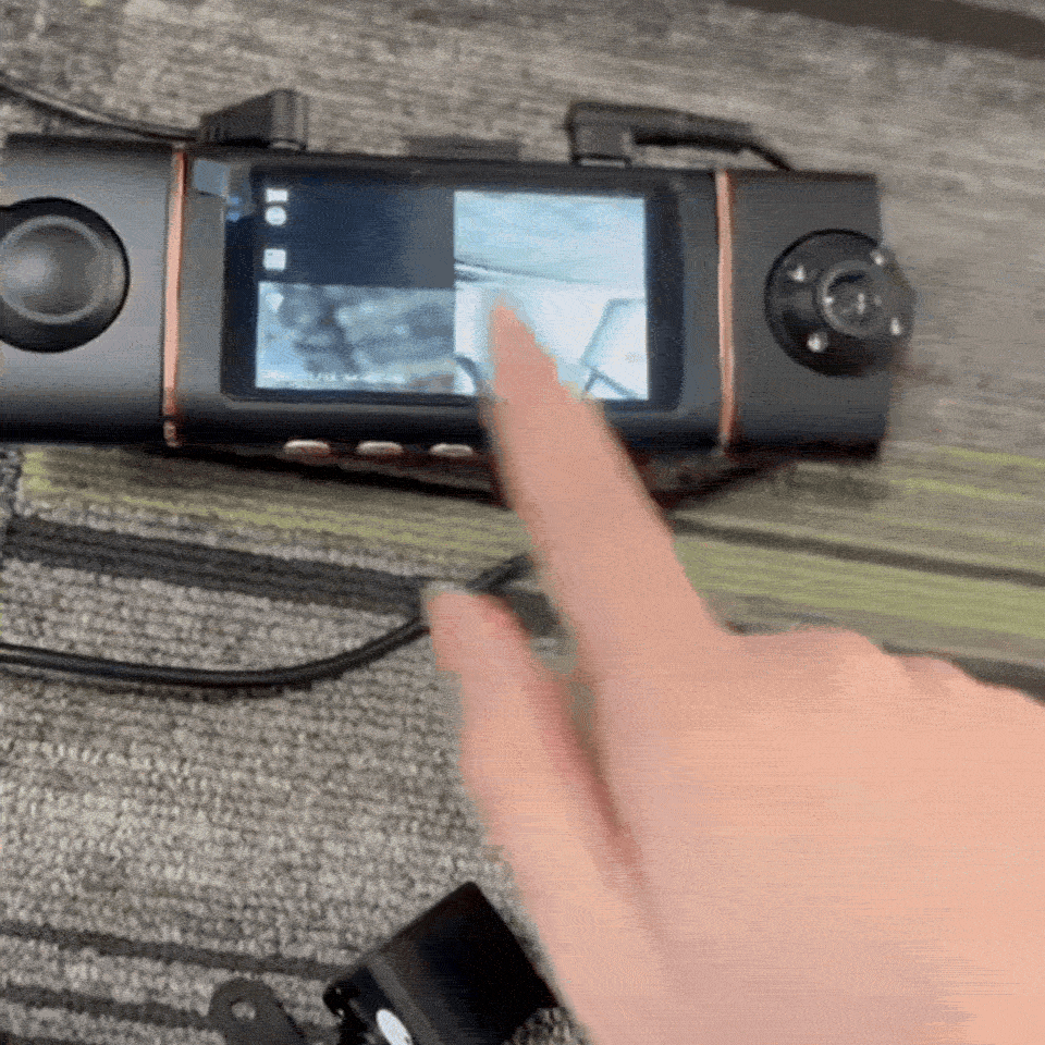 dashcam voiture 360° 4K