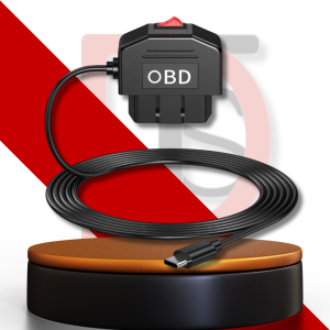 Câble Mode Stationnement Dashcam OBD2 / Permanent 12V et 24V - Protection Basse Tension