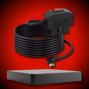 Câble Mode Stationnement Dashcam OBD2 / Permanent 12V et 24V - Protection Basse Tension