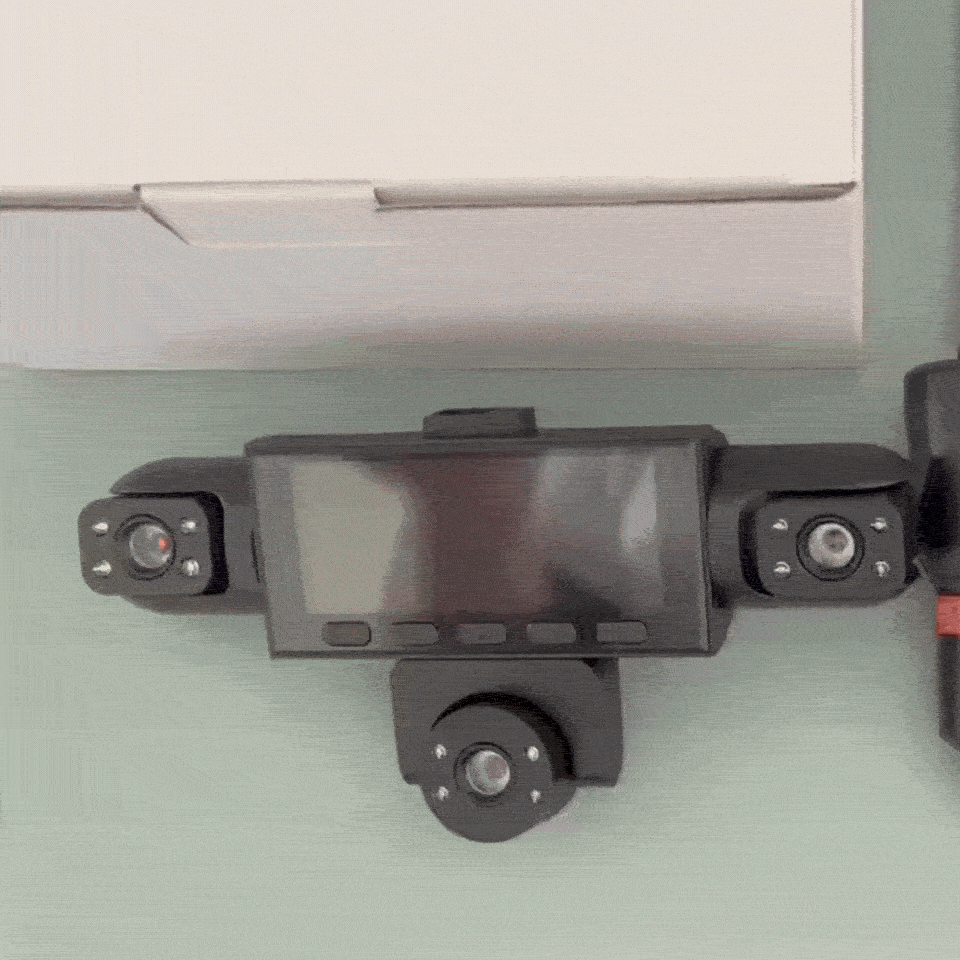 dashcam voiture 360° 5 caméras
